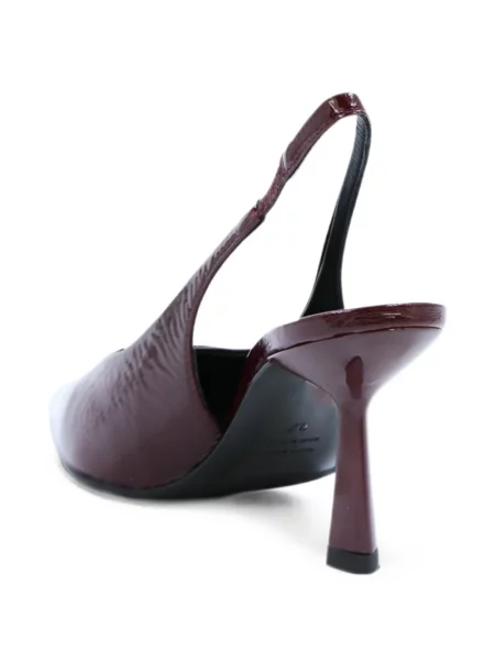 Pantofi cu toc Notabene slingback roșu