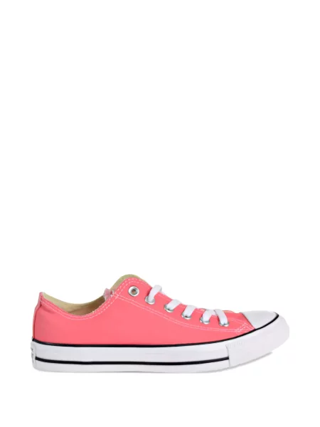Sneakerși Converse cu șireturi din dantelă roz