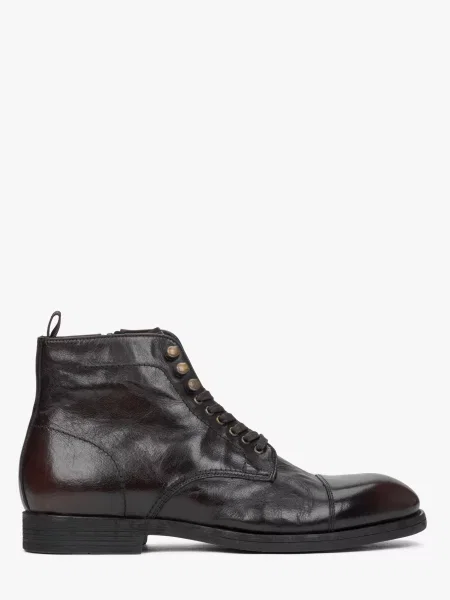 Кожаные сапоги Estro коричневые