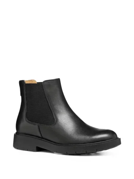 Botine chelsea Geox din piele negru