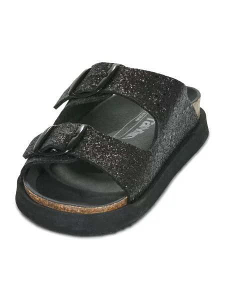 Pantofi D.franklin din piele de căprioară negru