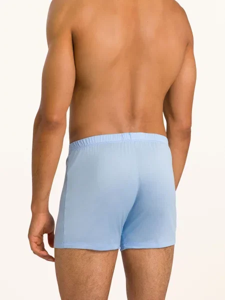 Hanro Boxerky Cotton Sporty tmavě modrá