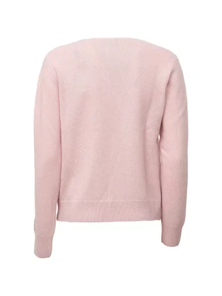 Pulover Mc2 Saint Barth cu broderie roz