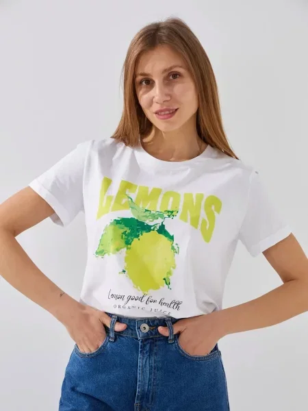 Футболка Lawa белая