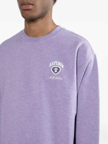 Hanorac Aape By A Bathing Ape cu petice violet