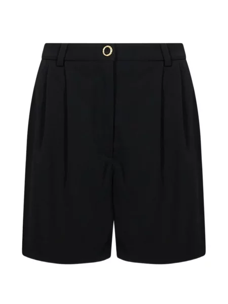 Pantaloni scurți Alessandra Rich negru