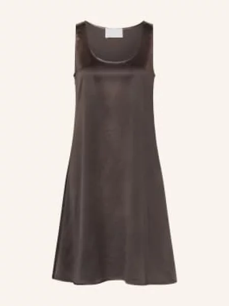 Juvia Satyna Sukienka Nuna braun czarna