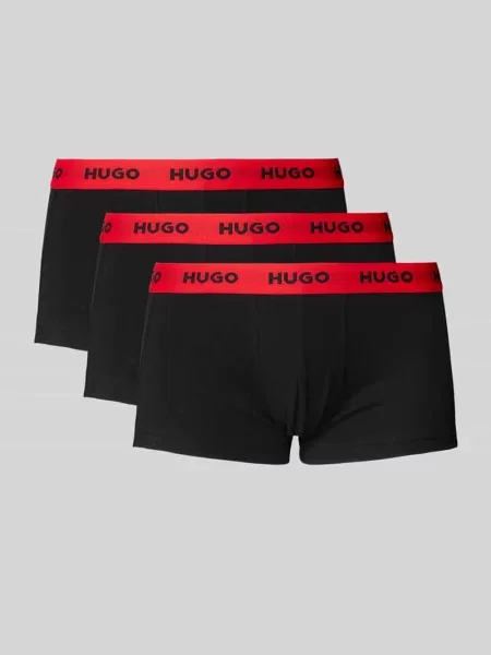 Hugo Bokserki 3 Szt. weiss czarne