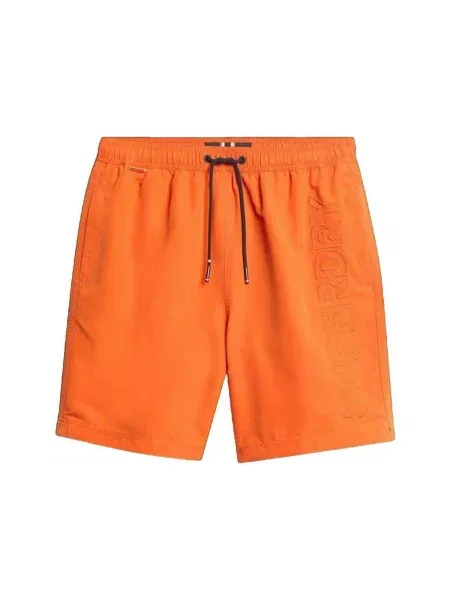 Krátke šortky Superdry oranžová