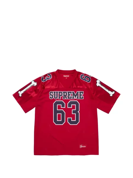 Fotbal tricou Supreme cu imagine din jerseu roșu