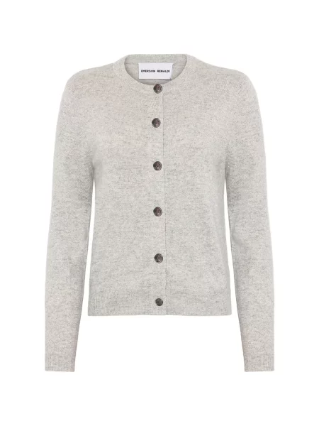 Cardigan Emerson Renaldi tricotate gri