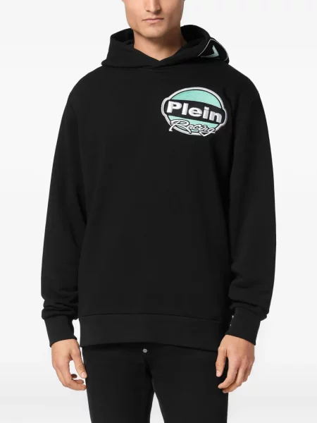 Hanorac cu glugă Philipp Plein negru