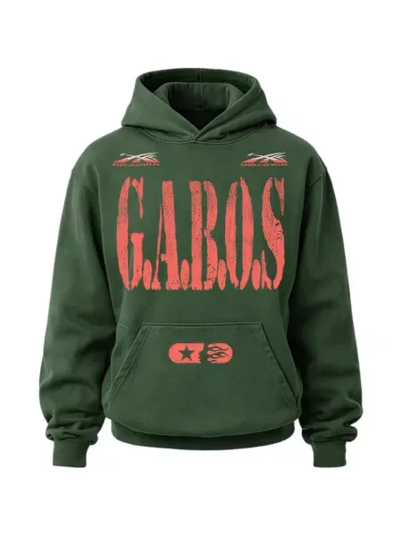 Hanorac cu glugă Hellstar verde