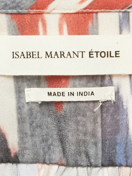 Top Marant Etoile cu imagine cu imprimeu abstract