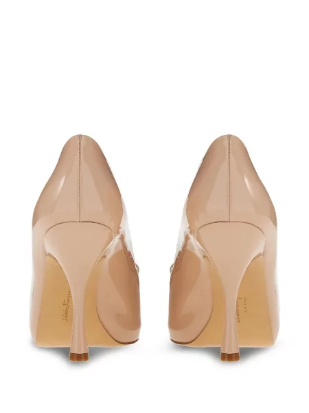 Pantofi cu toc Ferragamo cu funde