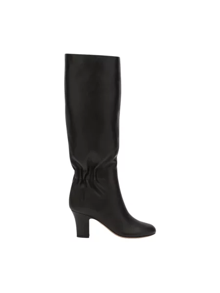 Botki Ferragamo brązowe
