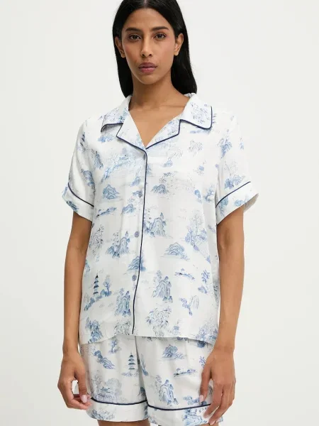 Пижама Answear Lab дамска синьо