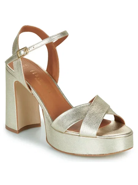 Pantofi Fericelli auriu