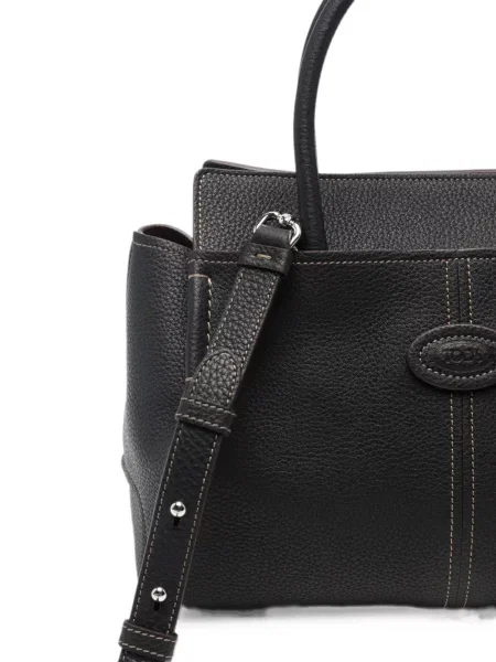 Shopper torbica Tod's s autogramom crna