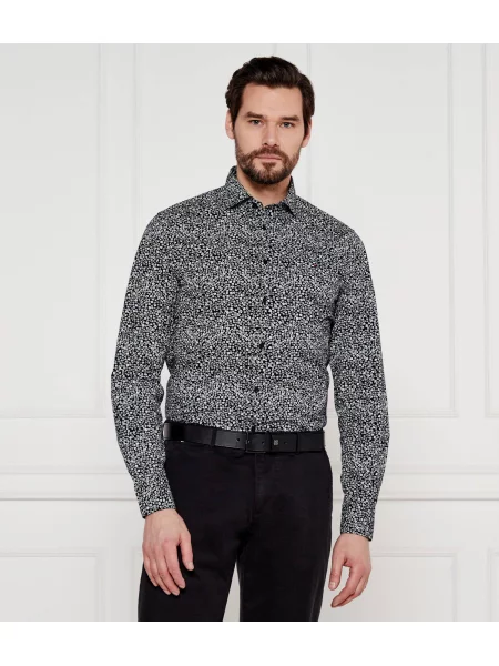 Tommy Hilfiger ing férfi olasz galléros sötétkék slim fekete