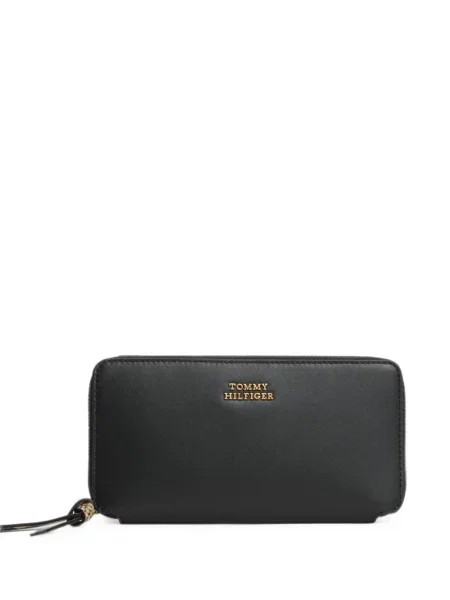 Portofel Tommy Hilfiger cu autograf negru