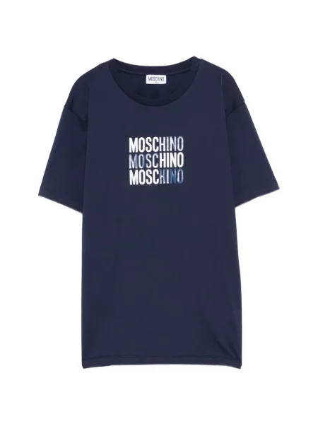 Koszulka dziecięca Moschino niebieska