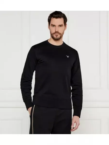 Gant Pulóver ORIGINAL SHIELD fekete