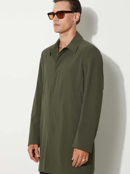 Плащ Paul Smith перехідний зелений