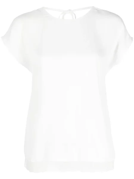 Bluză Twinset scurtă alb