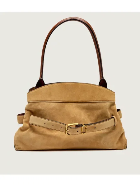 Marc Jacobs Geantă shopper The Dakota | piele întoarsă bej