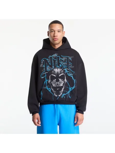 Baschet hanorac cu glugă Nike negru