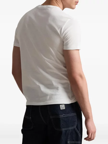Șapcă Polo Ralph Lauren cu broderie din țesătură twill în carouri albastru