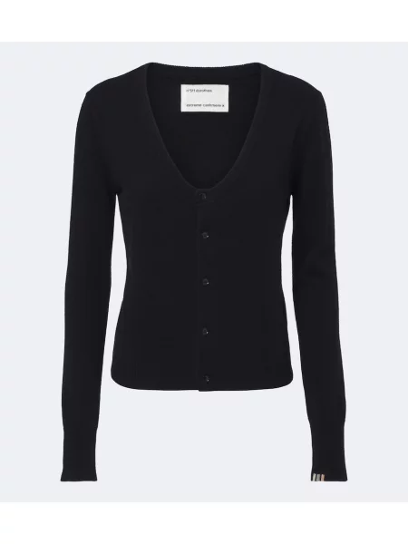Cardigan Extreme Cashmere din cașmir negru