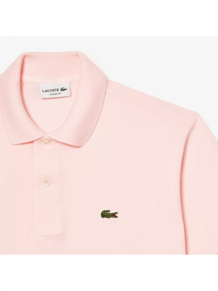 Поло Lacoste розовое
