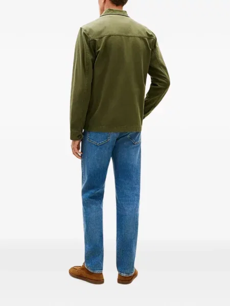 Lung cămașă Tommy Hilfiger verde