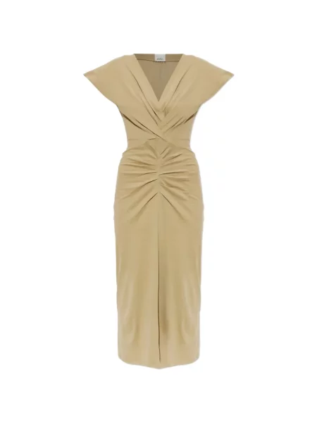 Rochie midi Isabel Marant cu decolteu în V