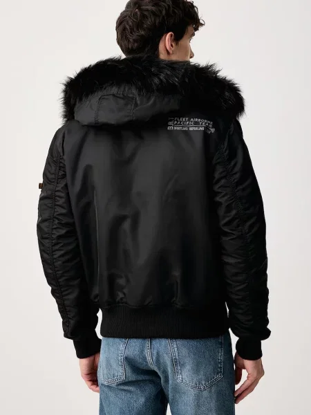 Kurtka Alpha Industries Deflector Black XL czarny