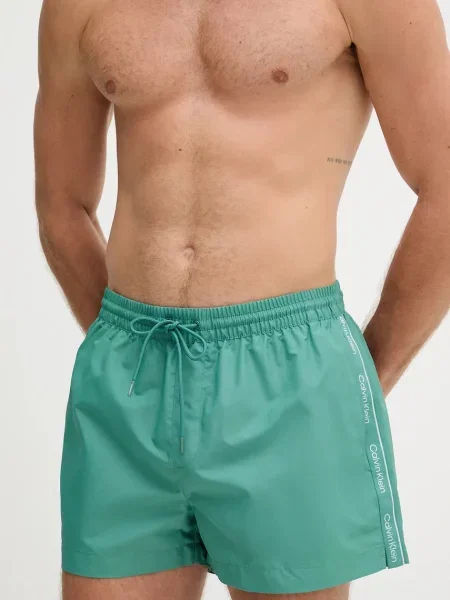 Kopalne kratke hlače Calvin Klein zelena
