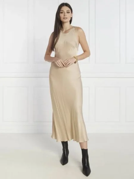 TWINSET Rochie 2 în 1 maro