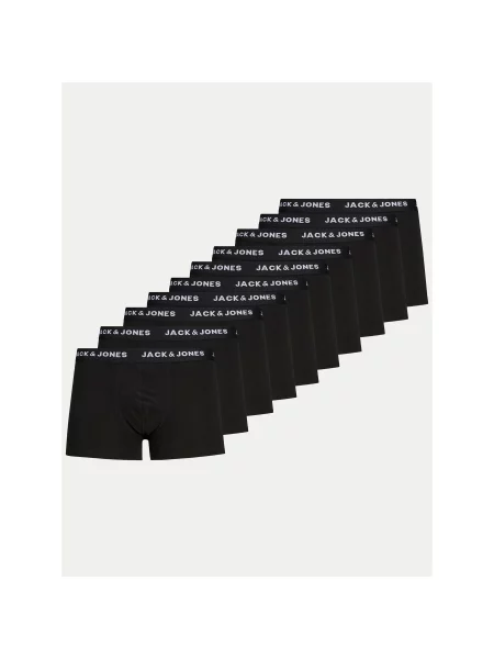 Jack&Jones Σετ μποξεράκια 10 τεμαχίων Solid μαύρο