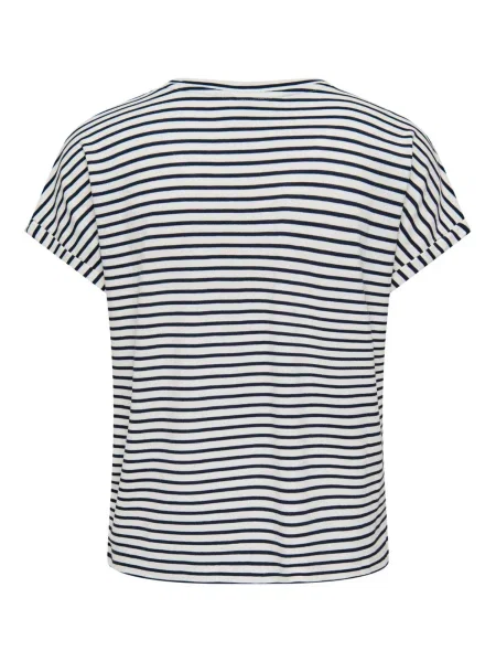 JDY Tricou JDYSISSY negru alb