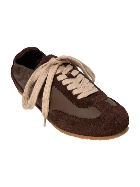 Sneakersy Sofie Schnoor skórzane brązowe