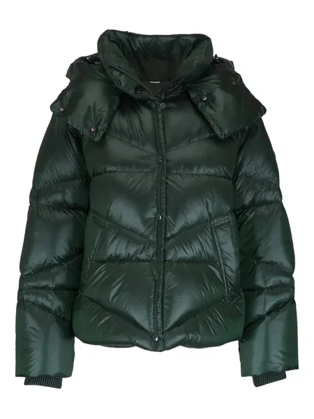 Geacă Bogner cu glugă verde