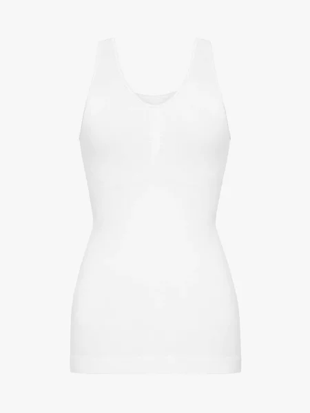 Cfab Alakformáló felsők Figurformendes Shapewear Tanktop' fehér