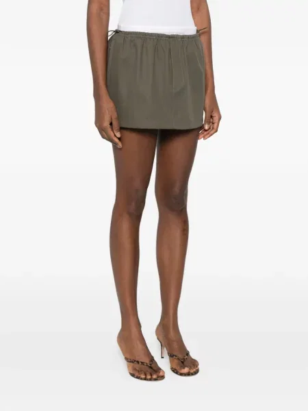 Fusta mini Alexander Wang verde
