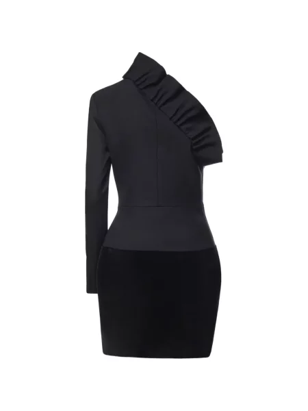 Rochie mini Genny cu funde negru