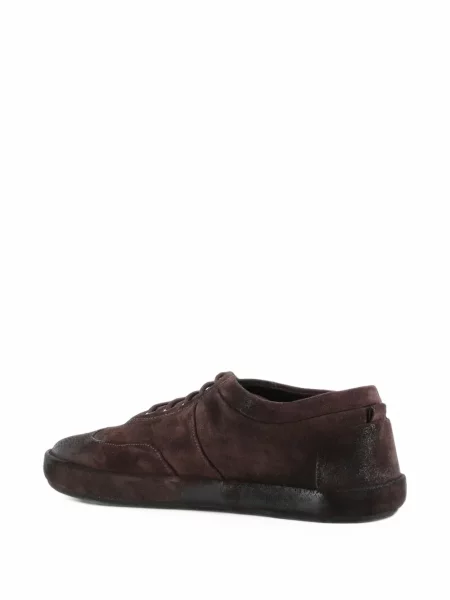 Sneakerși Marsell din piele de căprioară maro
