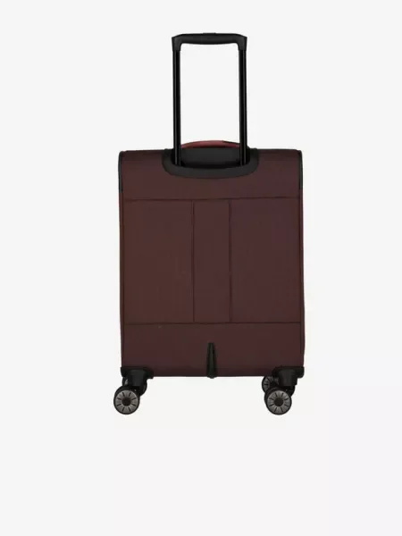 Travelite Viia 4w S Bőrönd Barna rózsaszín