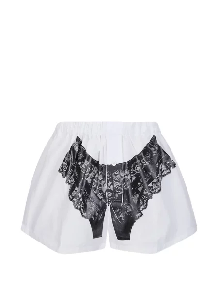 Pantaloni scurți Vaquera alb
