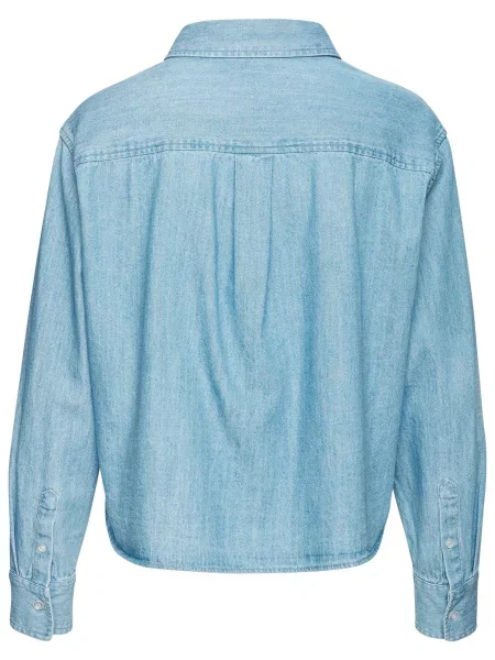 BUFFALO Bluză denim albastru